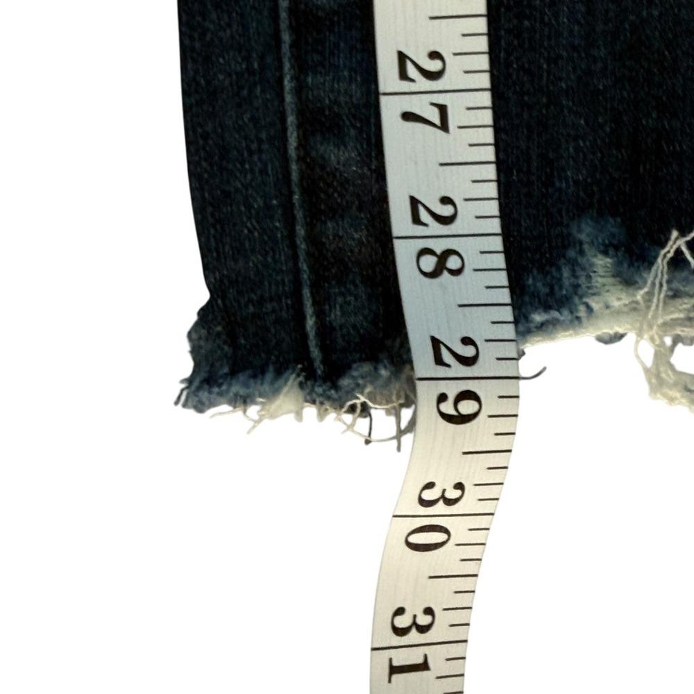 AG Adriano Goldschmied The Legging Ankle Blue Super Skinny Jeans Raw Hem 4 27 - Picture 7 of 7